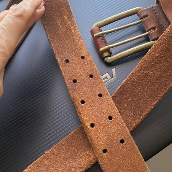 Brown belt FCUK brand . Size 36. 1,5inches Width - Picture 6 of 10